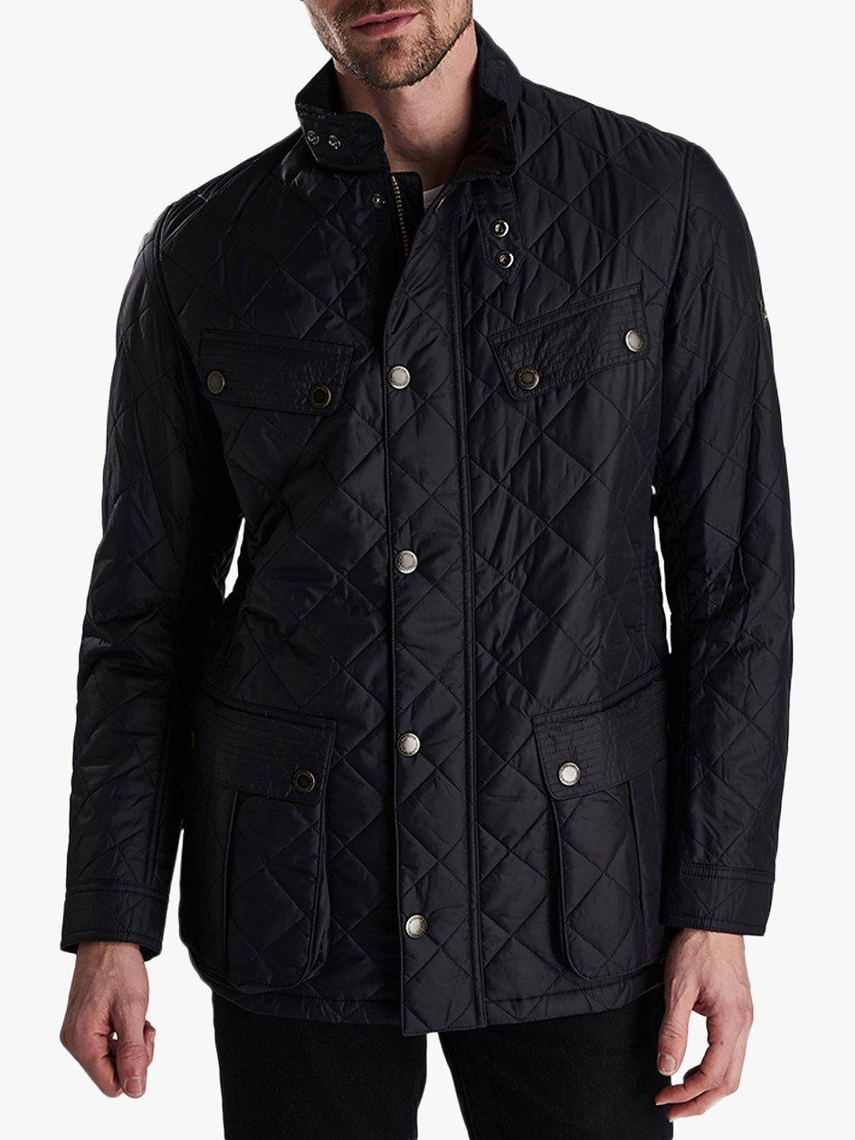 Barbour International Ariel Profile Quilted Jacket Black