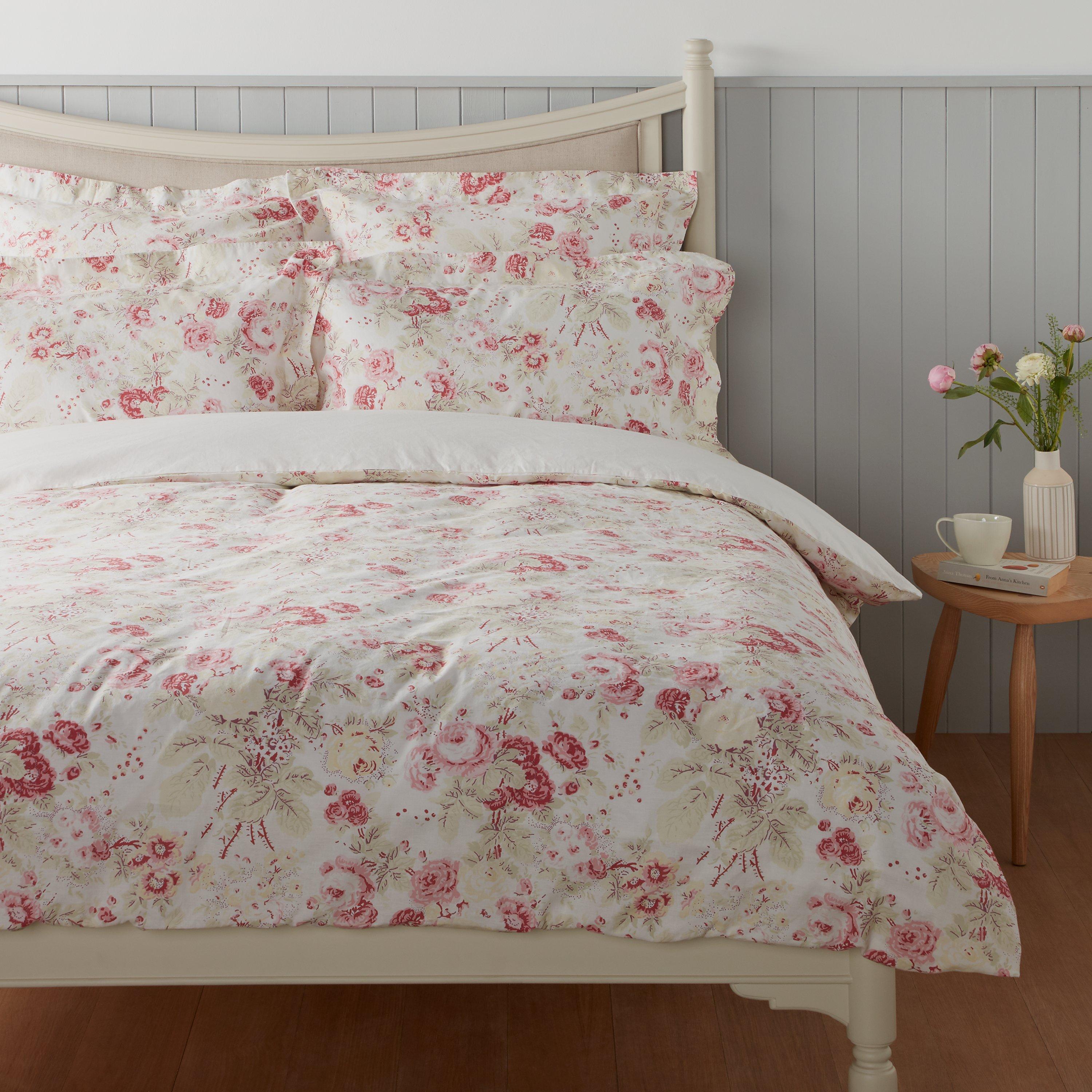 Cabbages & Roses Vintage Francis Print Cotton and Linen Bedding