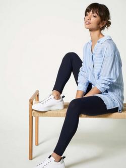 Mint Velvet Leggings, Navy