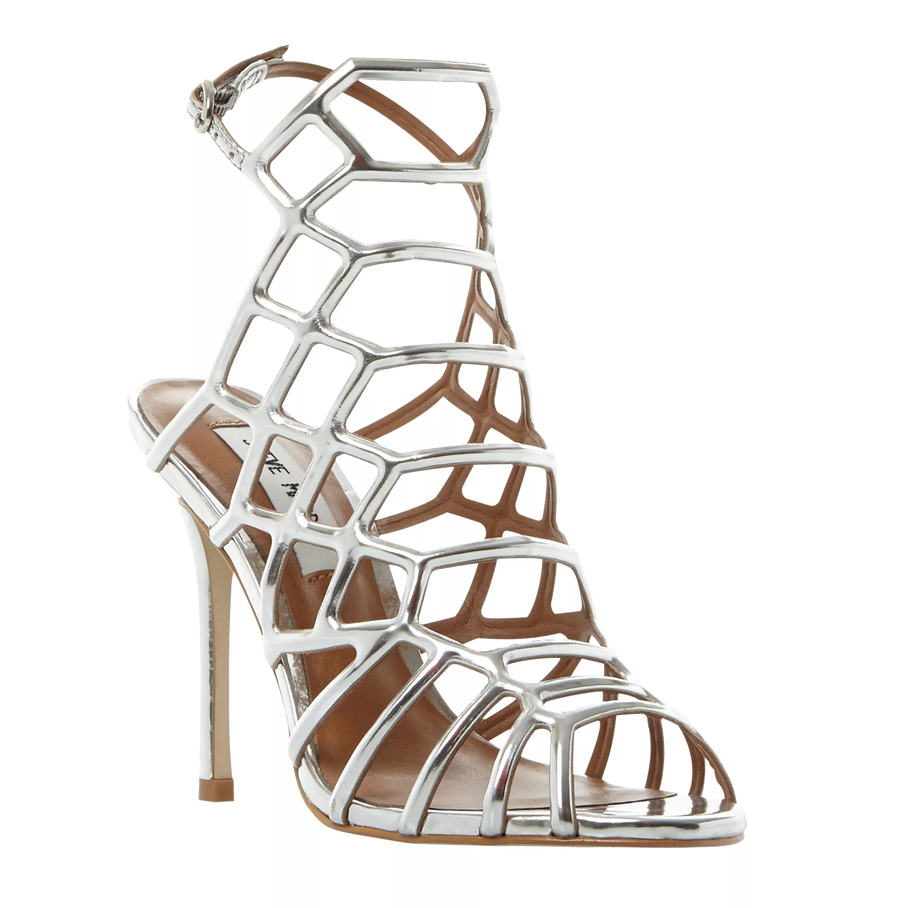 Steve Madden Slithur High Heeled Cage Sandals