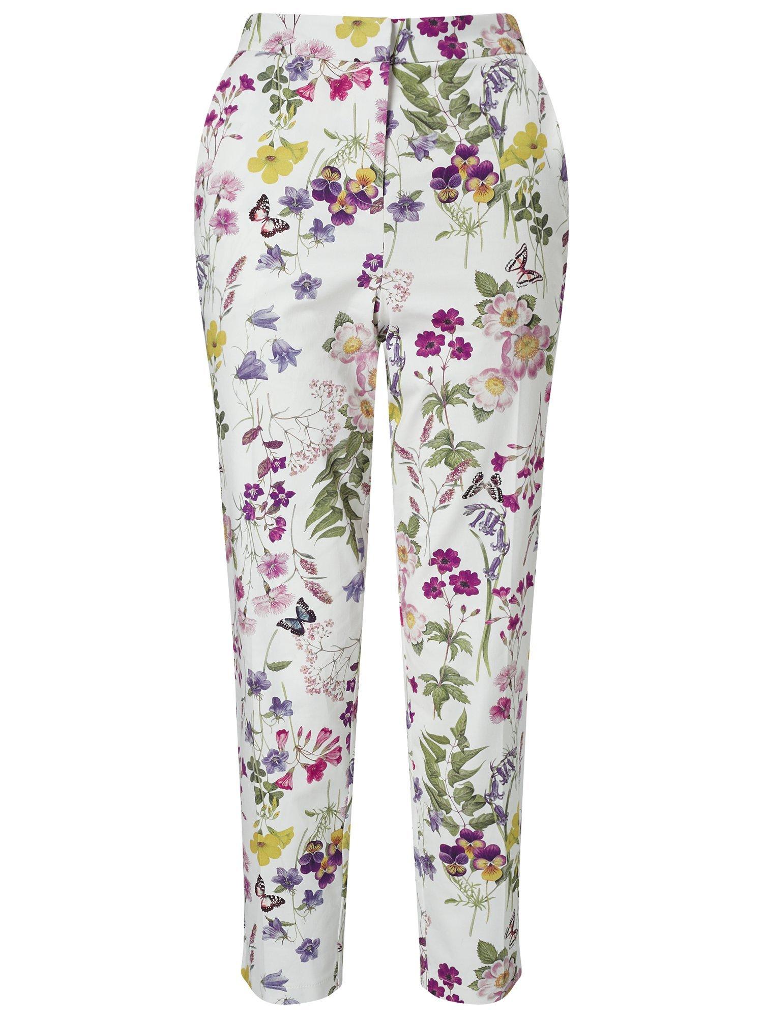 Miss Selfridge Lark Print Trousers, Multi