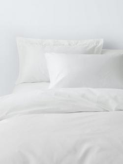 John Lewis Specialist Temperature Regulating Cotton 400 Thread Count Cotton Bedding, White