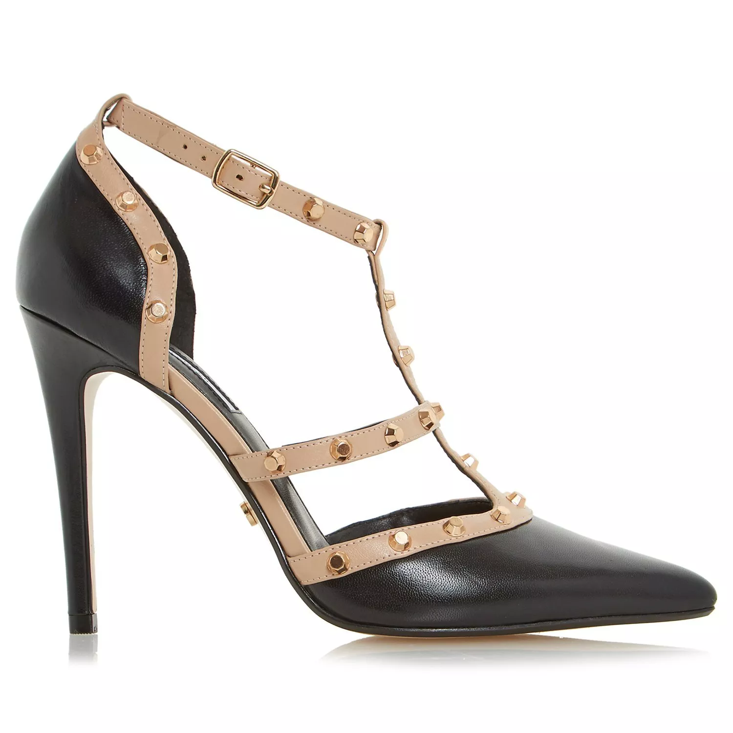 Studded heels dune deals