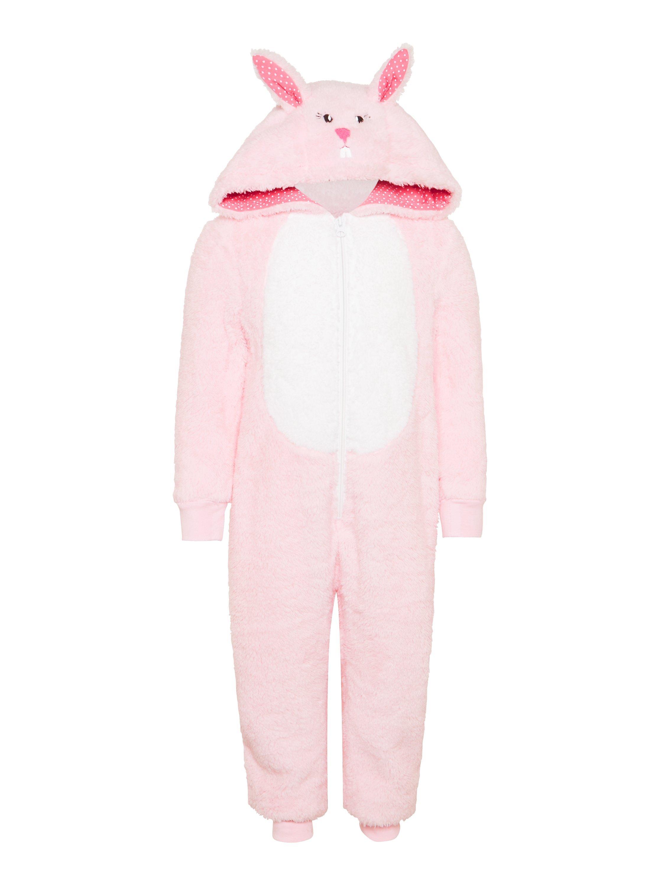John Lewis Children s Bunny Onesie Pink