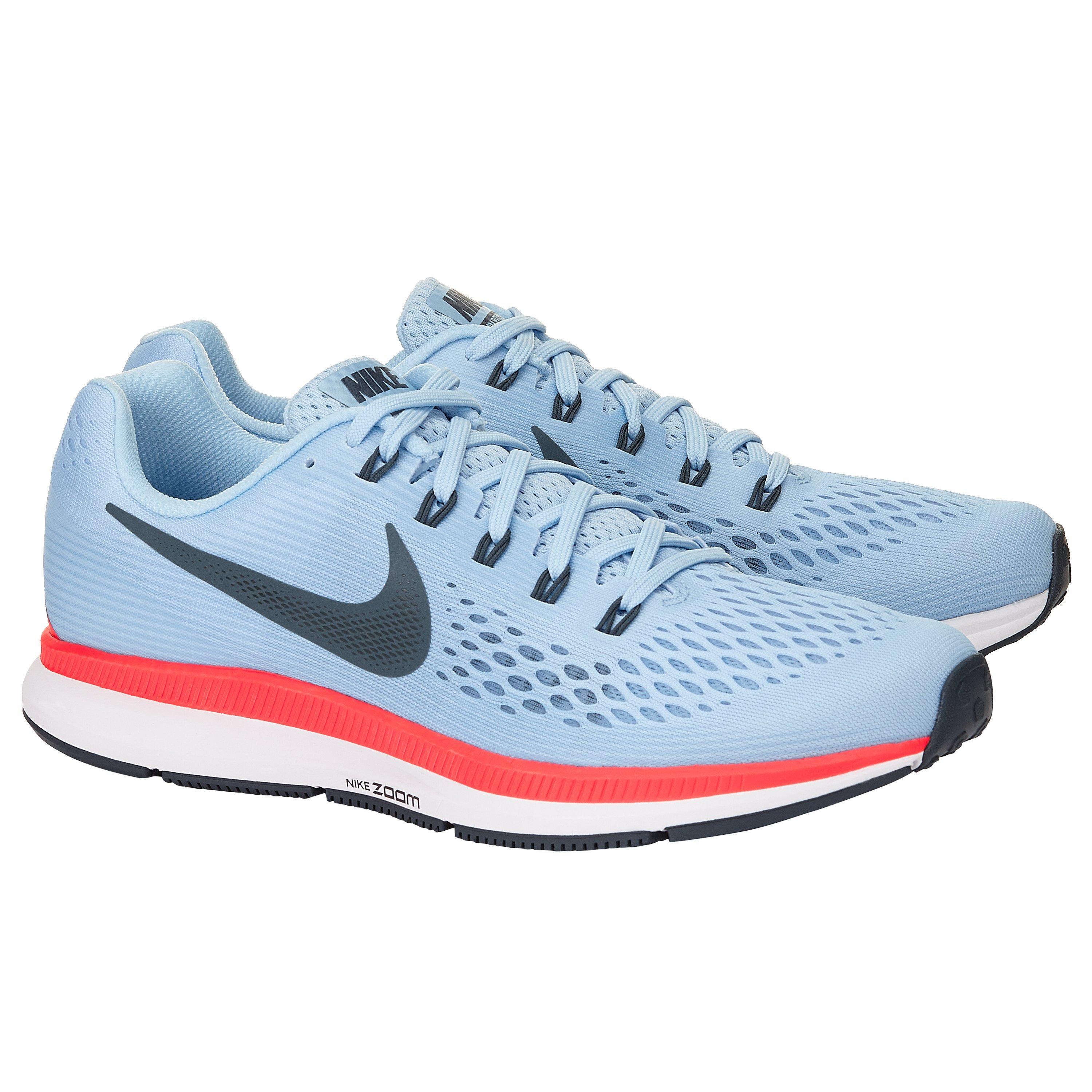 Nike zoom red and blue best sale