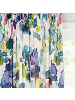 bluebellgray Palette Pair Lined Pencil Pleat Curtains, Multi, Multi