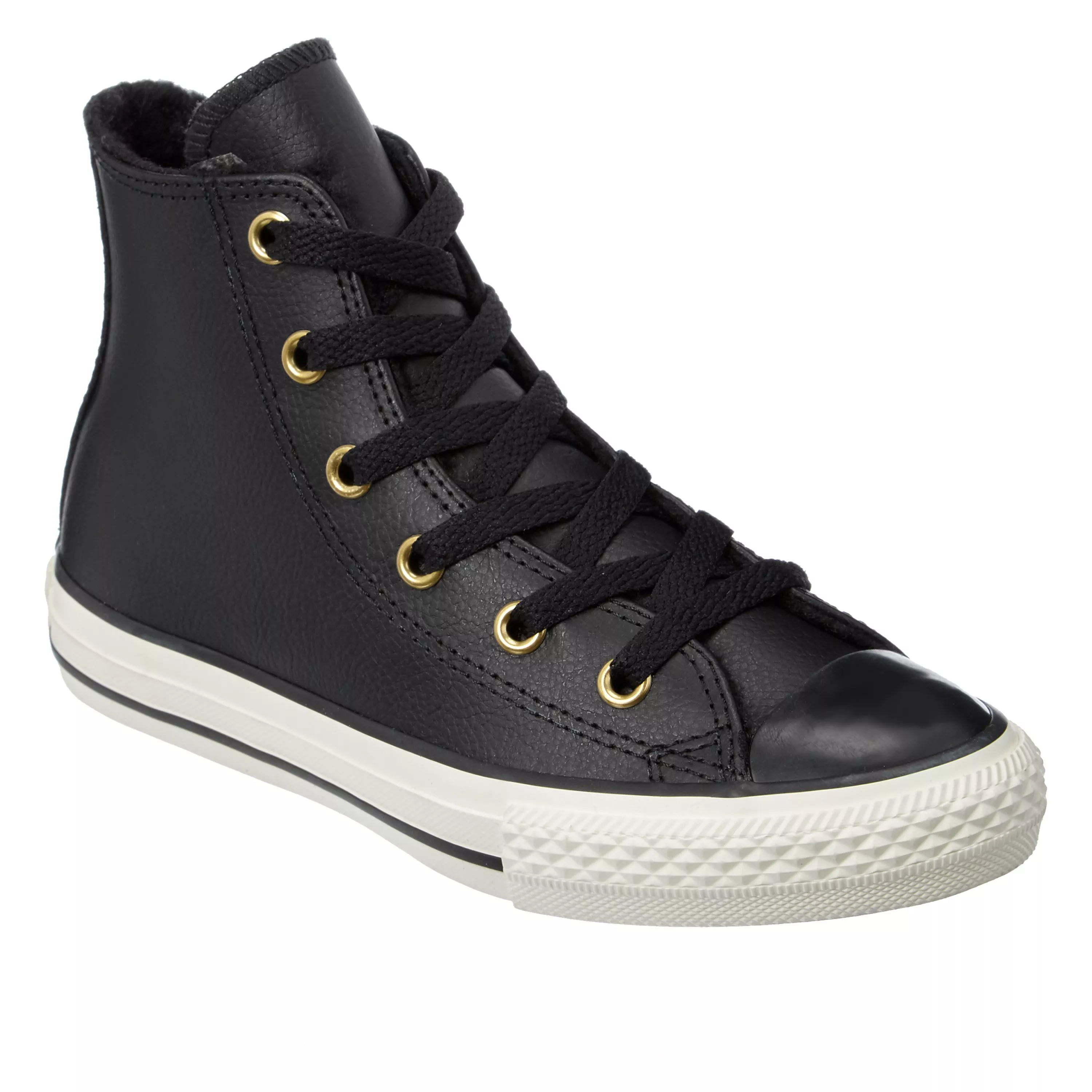 Converse Chuck Taylor All Star Leather Hi Top Trainers