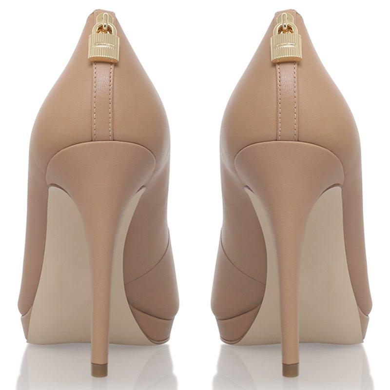 MICHAEL Michael Kors Antoinette Stiletto Heeled Court Shoes Nude