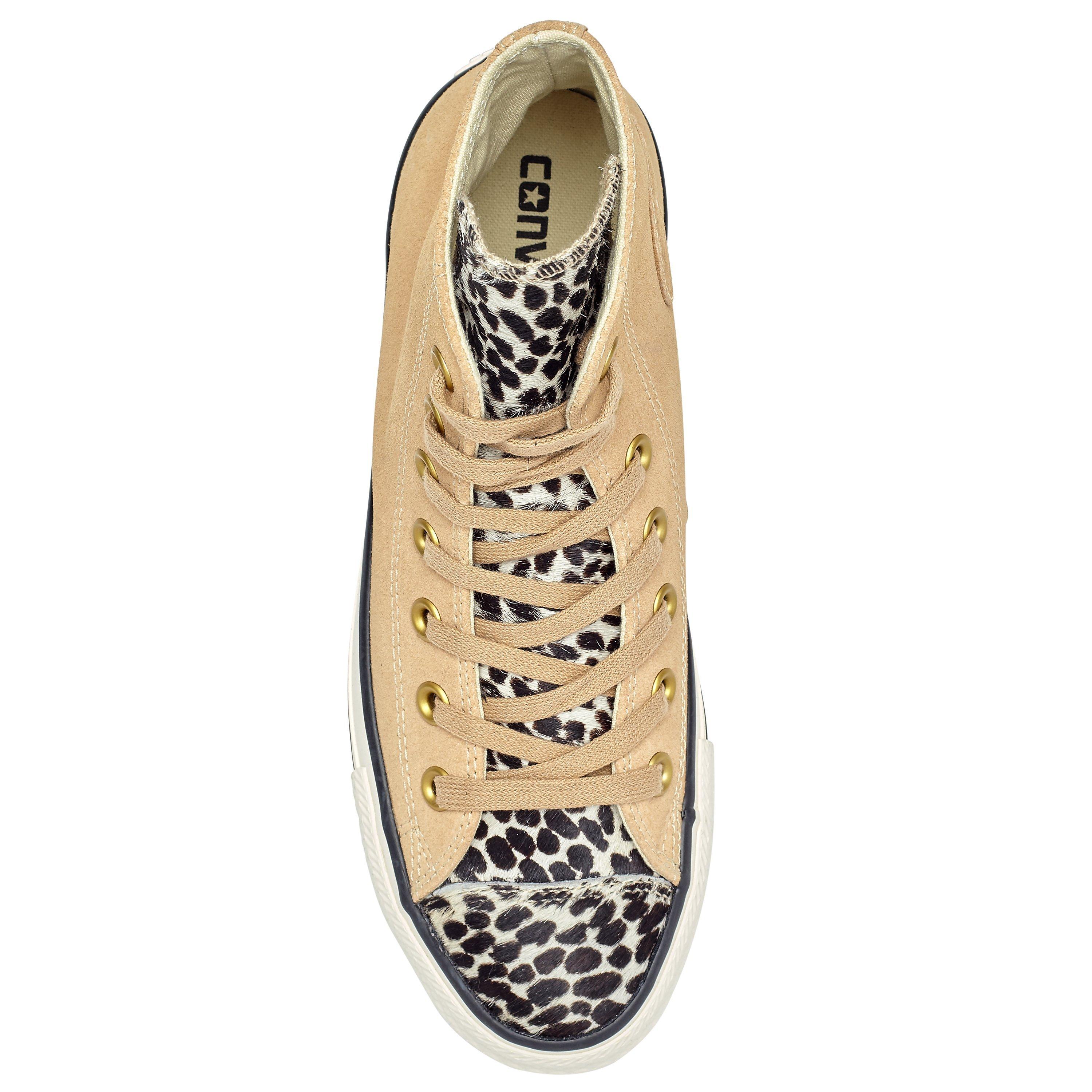 Converse chuck 7 plimsolls in cheetah print store