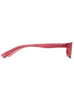 Magnif Eyes Narrow Fit Ready Readers Pasadena Glasses, Raspberry - view 2, Raspberry