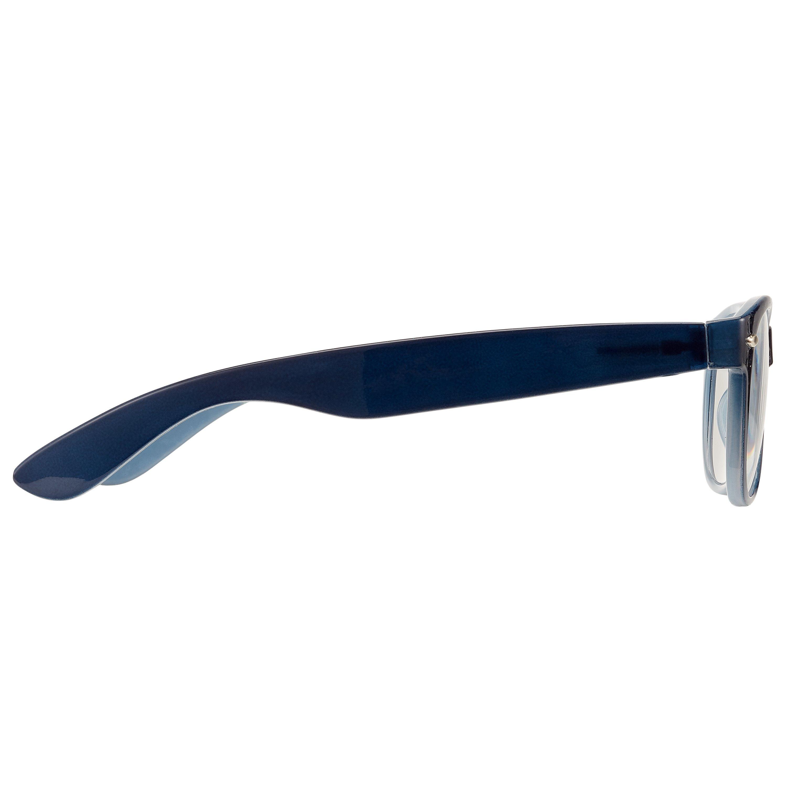 Product image 2 of 3, which shows Magnif Eyes Narrow Fit Ready Readers Jackson Glasses, Marine, 1.5