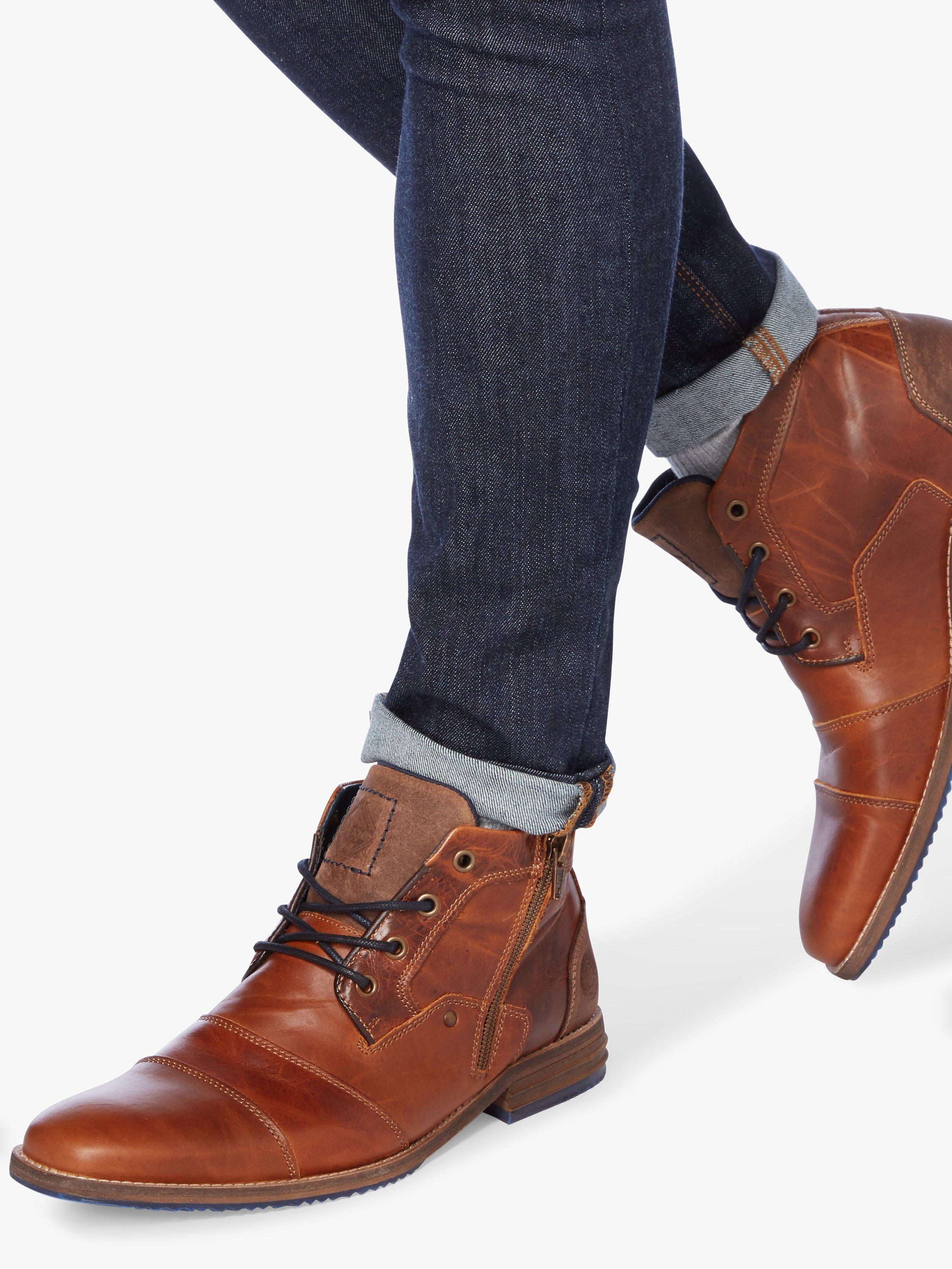 Dune tan leather boots best sale