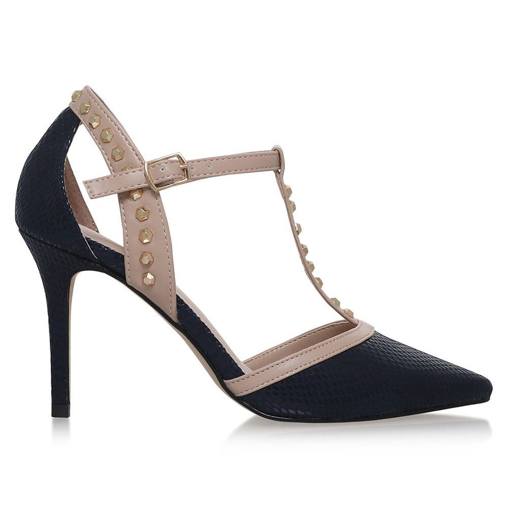 Carvela Kankan Studded T Bar Court Shoes