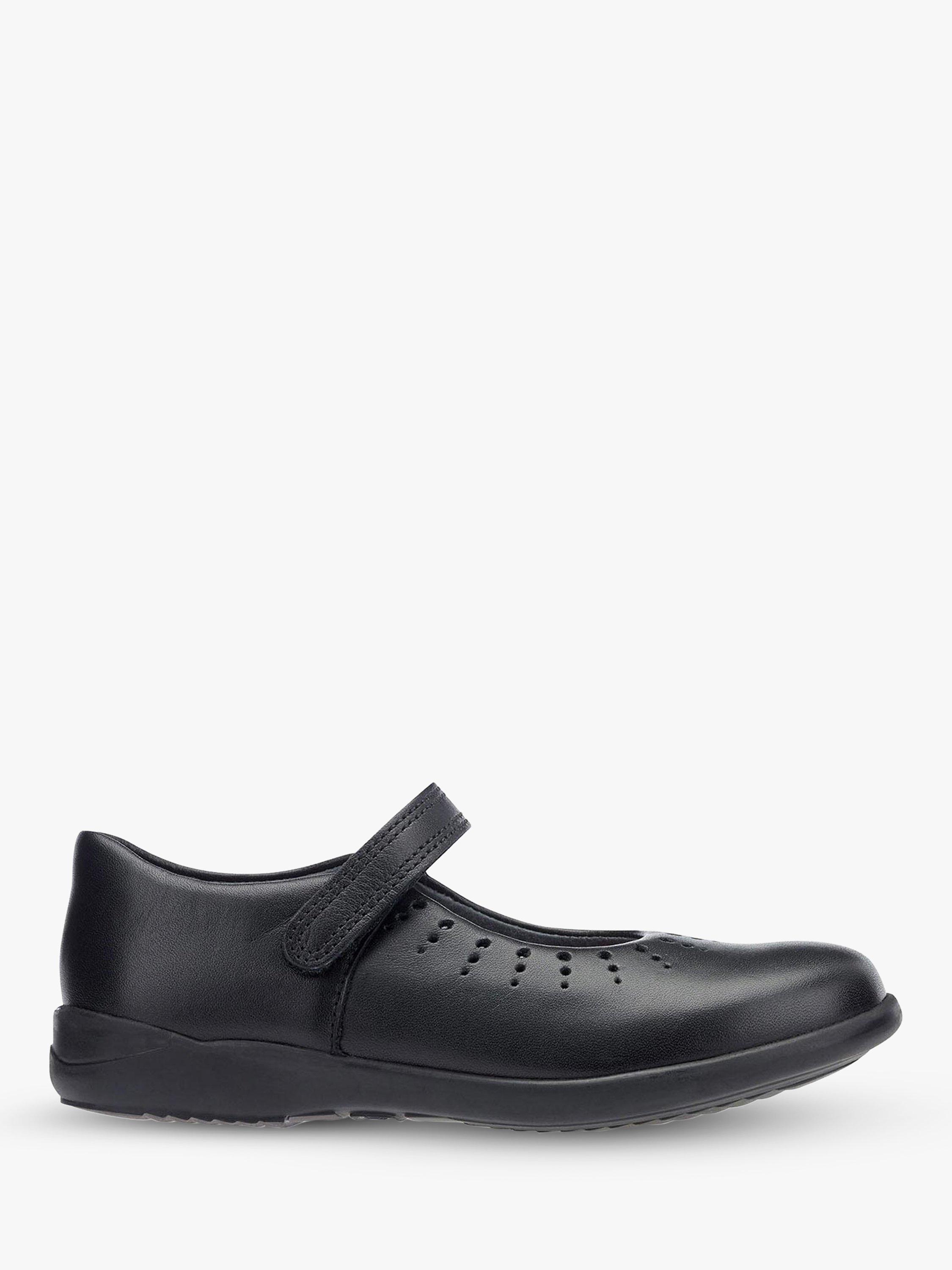 Product image 1 of 5, which shows Start-Rite Kids' Mary Jane Leather Shoes, Black, Black, 10E Jnr