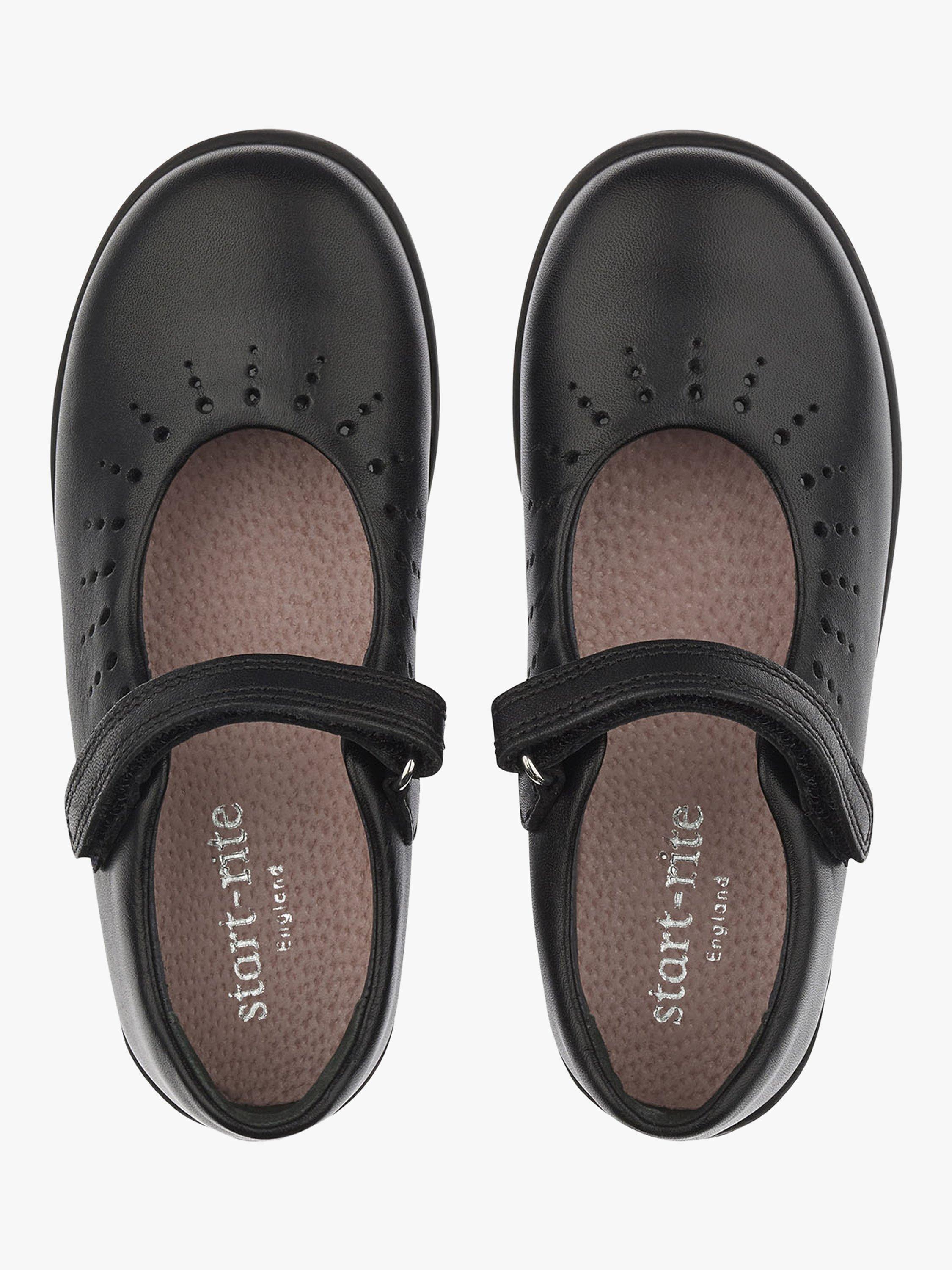 Start Rite Kids Mary Jane Leather Shoes Black