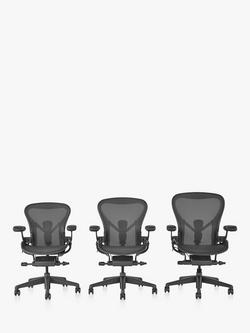 Herman Miller Aeron Office Chair, Graphite - view 2, Graphite