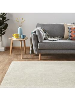 John Lewis Mini Beans Rug - view 2, Ivory