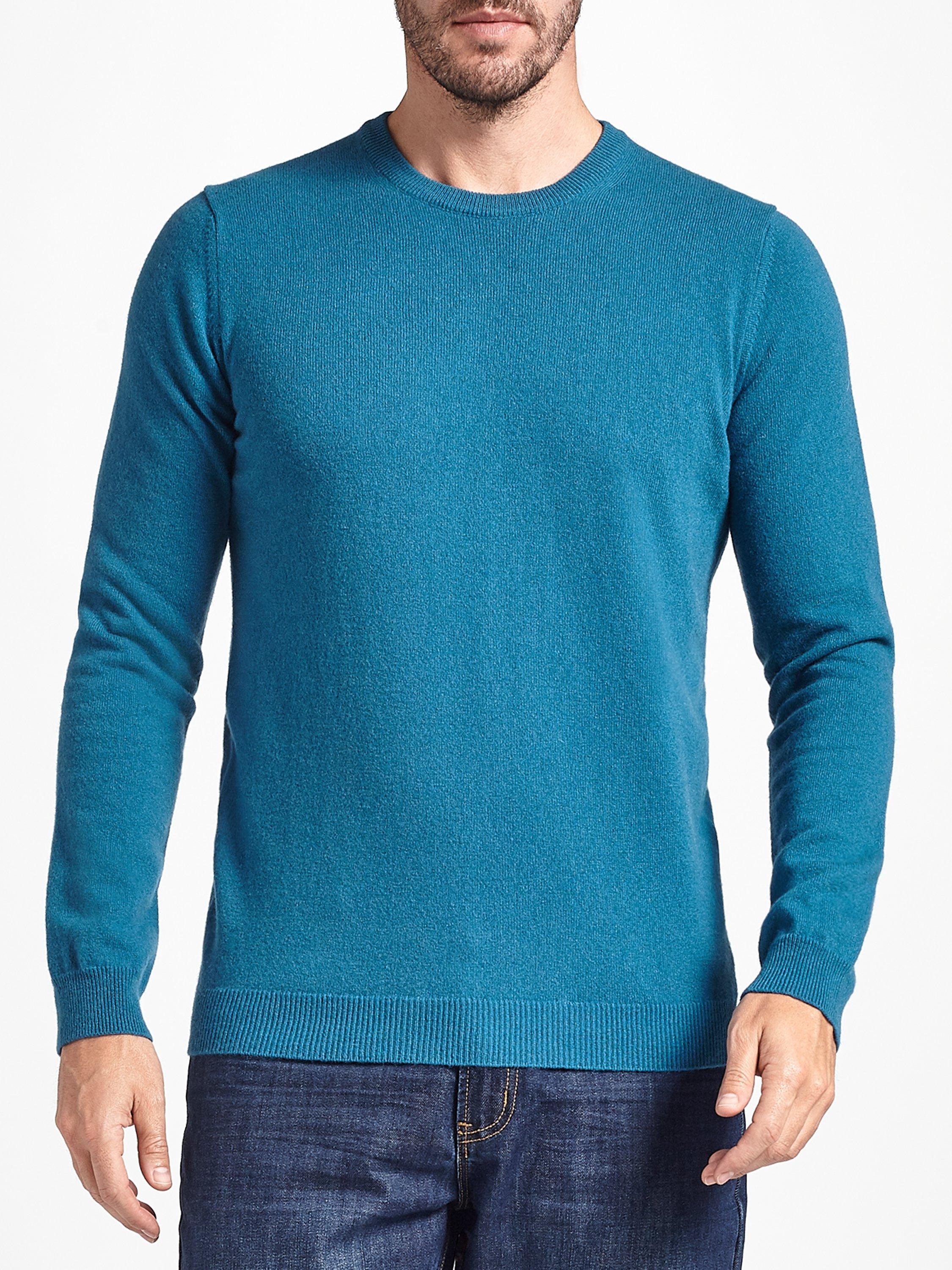 John Lewis & Partners Italian Cashmere Crew Neck Jumper