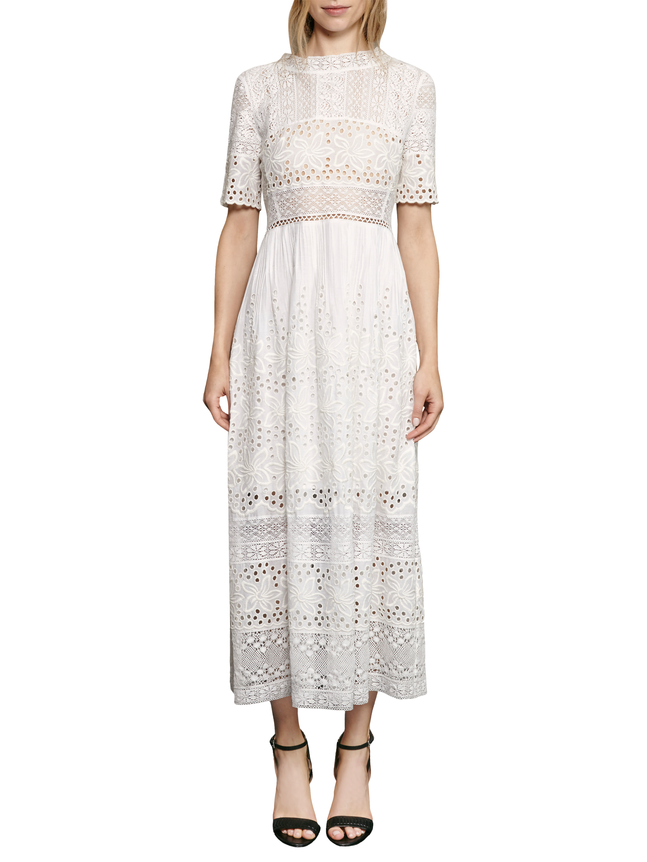 French connection white maxi dress sale