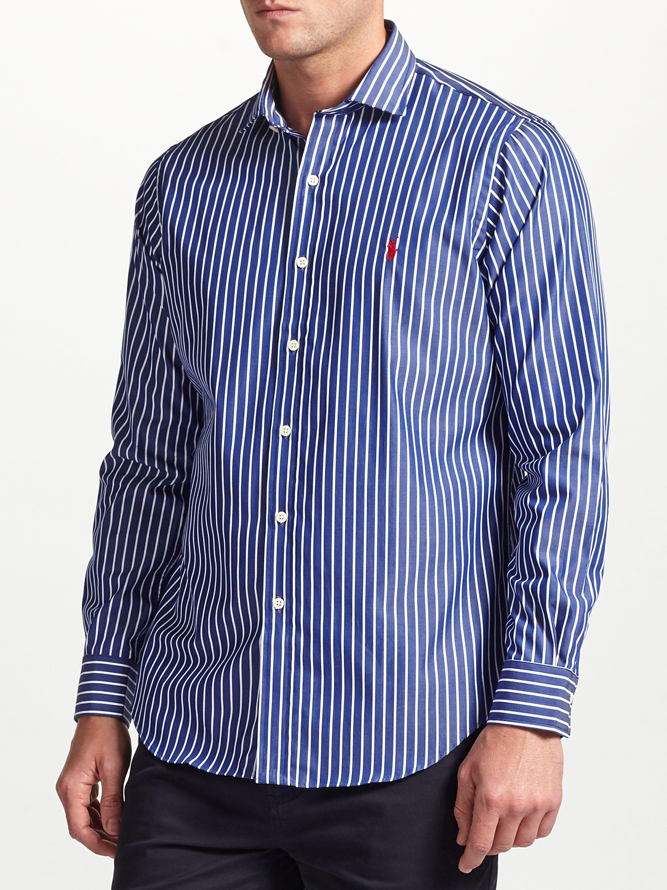 Polo ralph striped shirt on sale