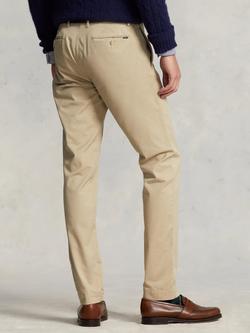 Polo Ralph Lauren Hudson Slim Fit Stretch Cotton Trousers - view 2, Classic Khaki