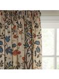 Morris & Co. Kelmscott Tree Pair Lined Pencil Pleat Curtains, Multi