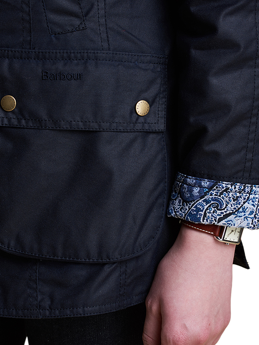 Barbour abbey liberty waxed jacket store