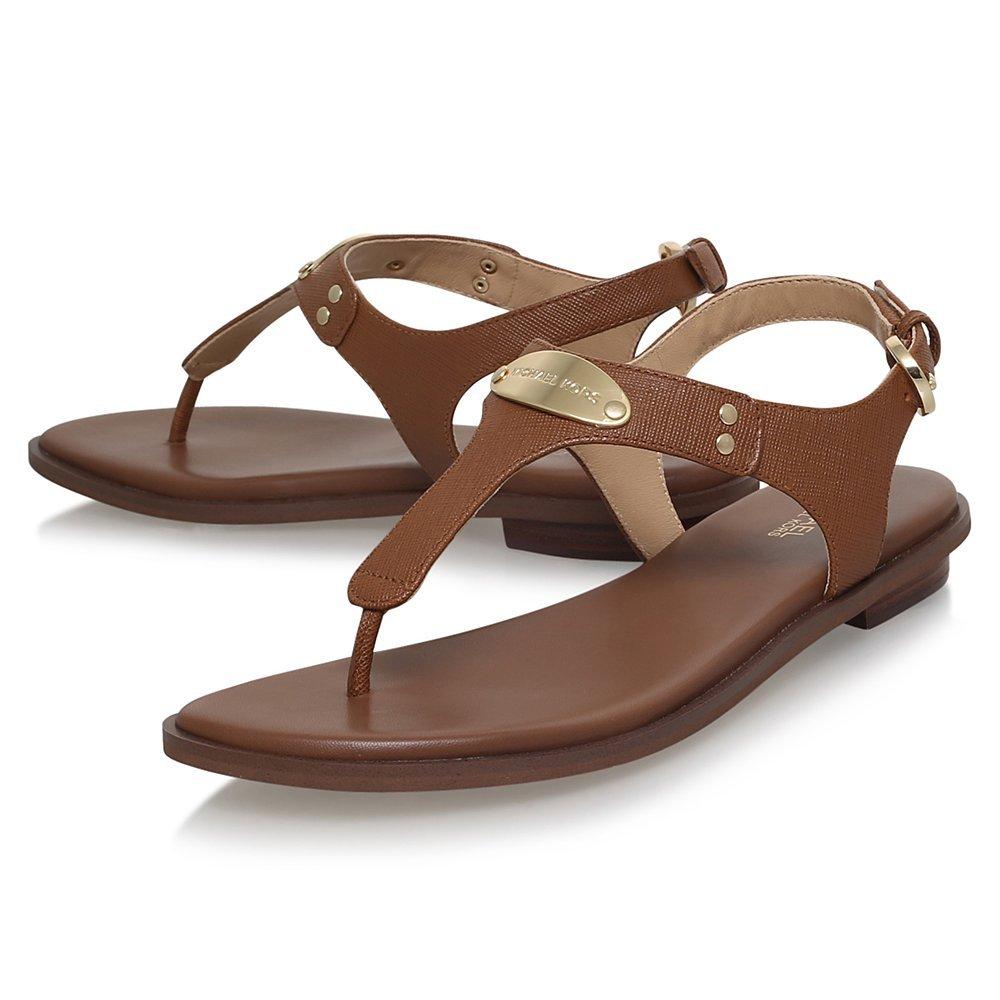 Michael michael kors mk plate flat thong sandals online