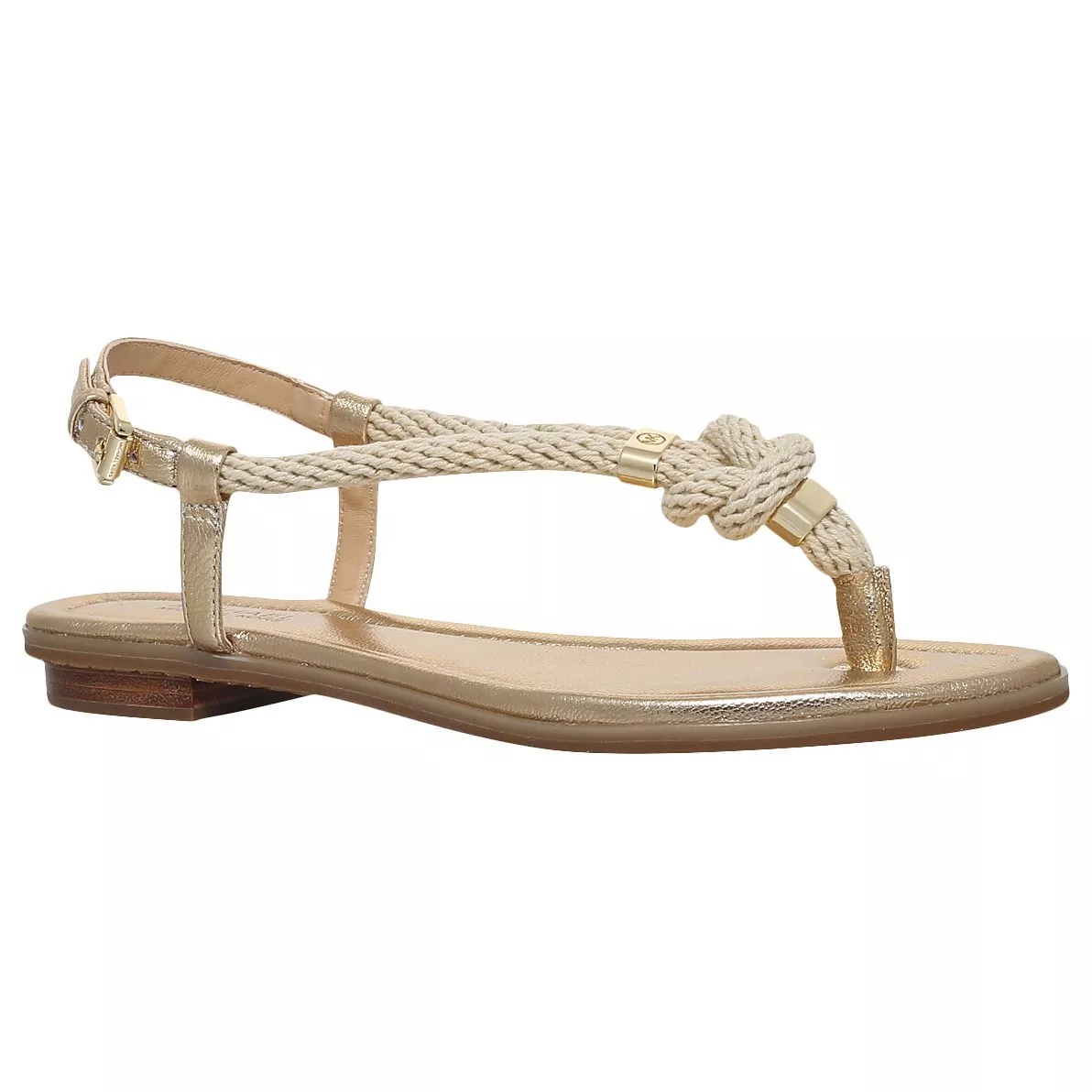 Gold michael kors fashion sandals