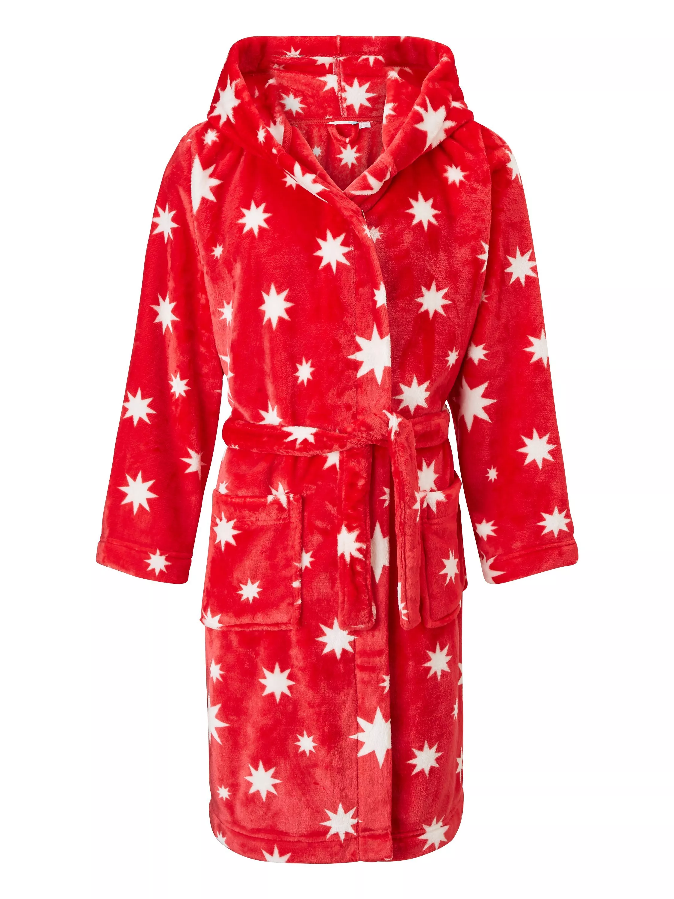 Kids red dressing gown sale