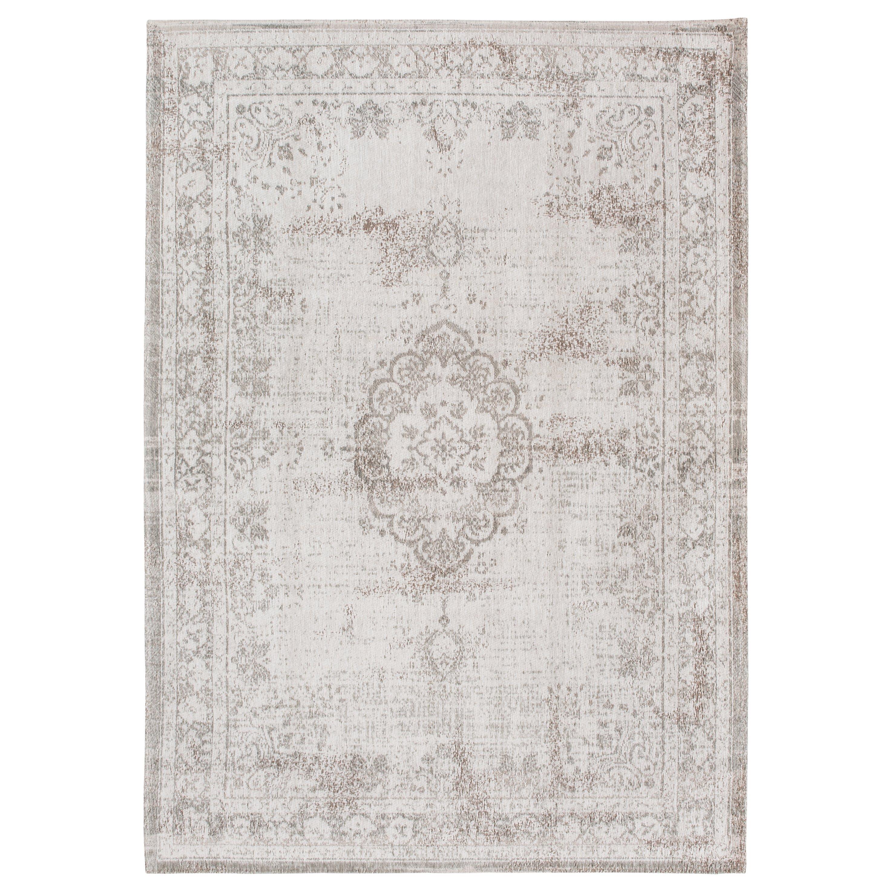 Louis De Poortere Medallion Rug, Grey