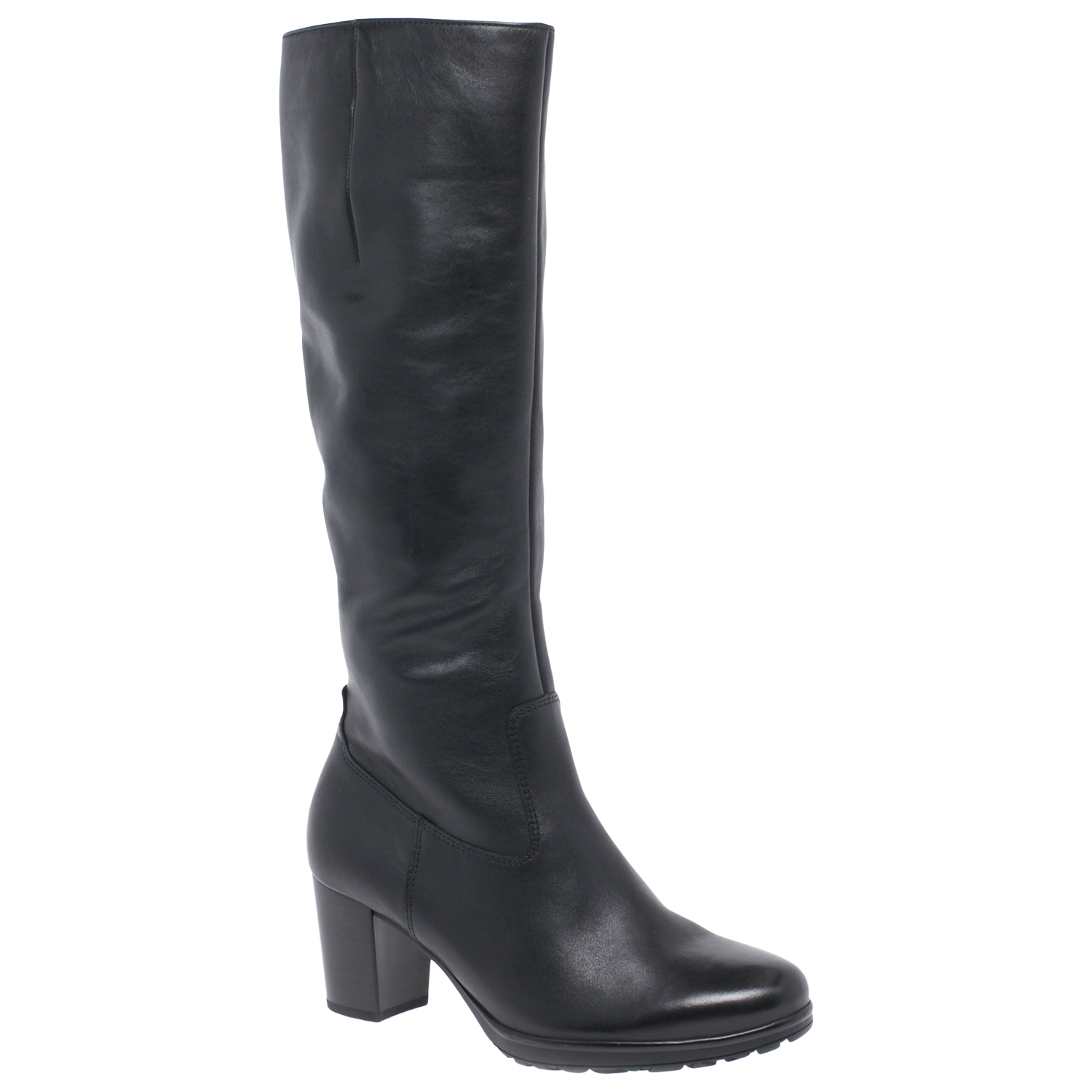 Gabor Hillary Slim Fit Knee High Boots Black