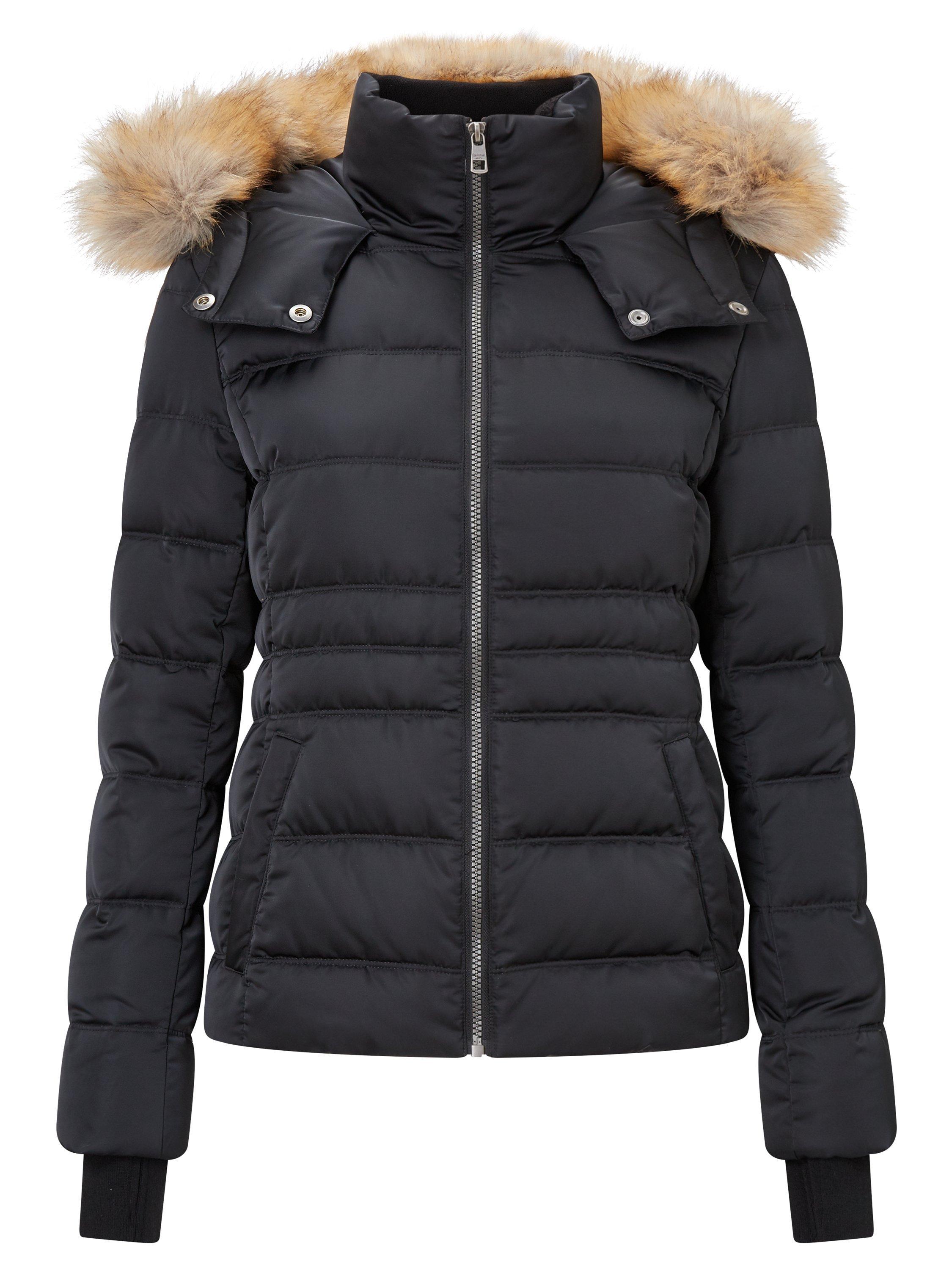 Calvin klein coat with hood best sale