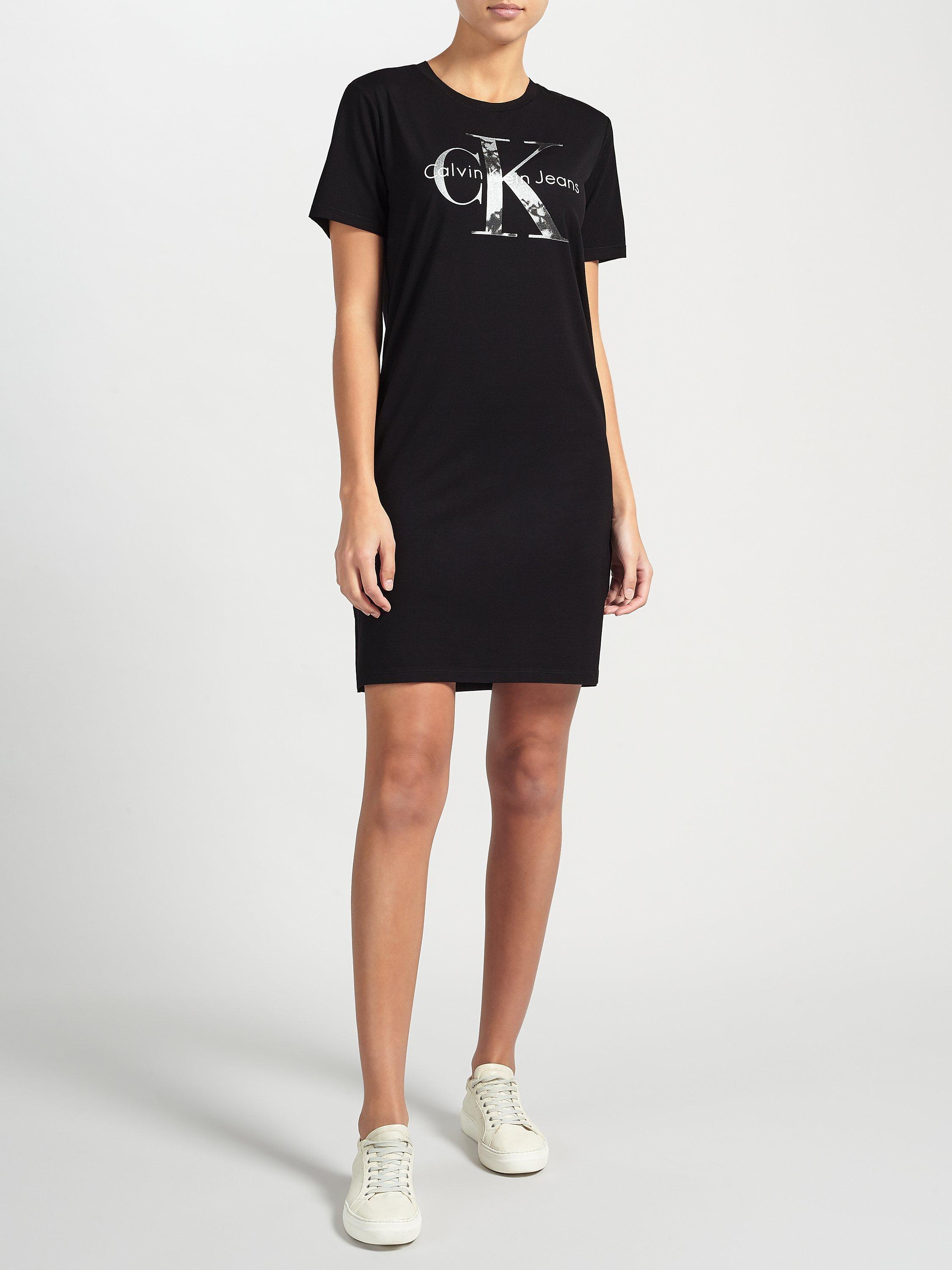 Calvin Klein Dakota Logo T-Shirt Dress, Black