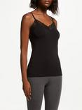 John Lewis Heat Generating Lace Trim Thermal Vest