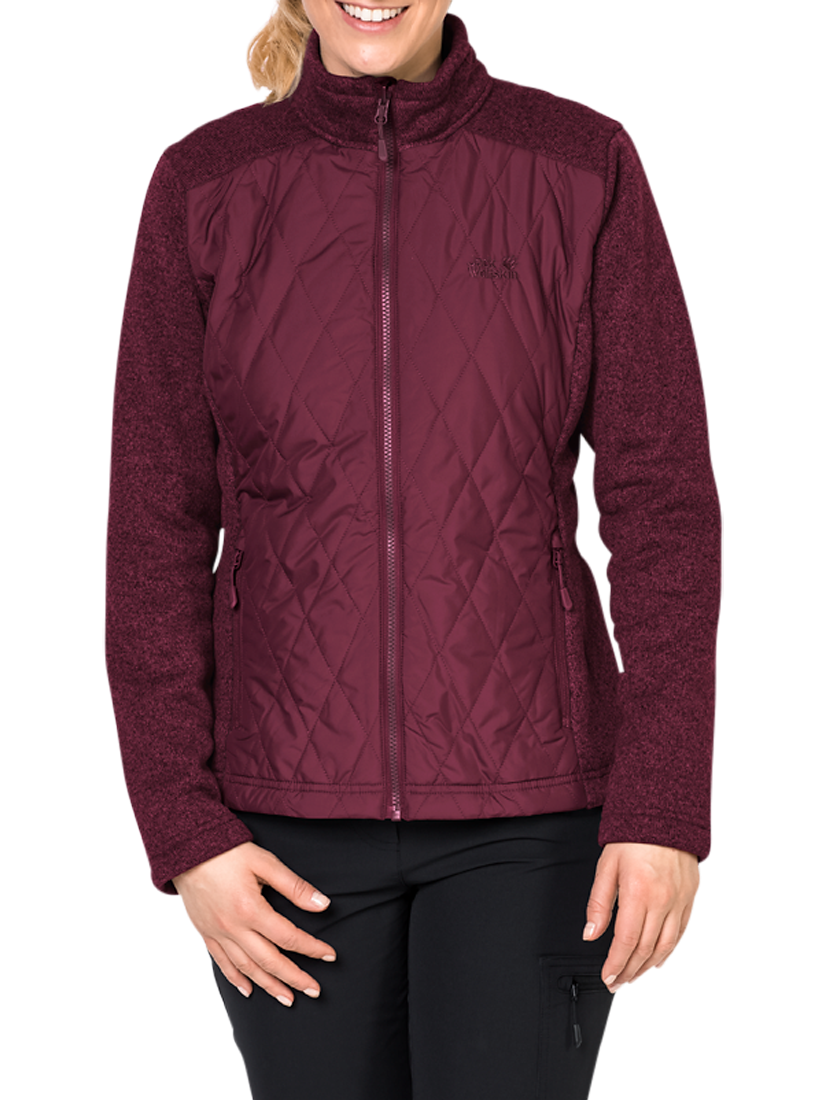Jack Wolfskin Echo Pass 3 in 1 Insulated Waterproof Women s Jacket Red