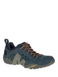 Merrell Intercept Men's Leather Walking Shoes, Blue Wing