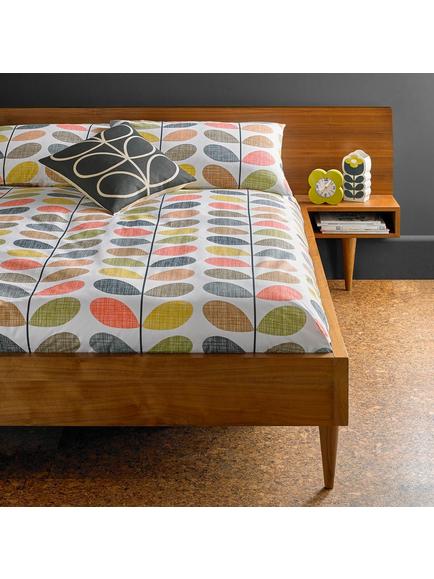 Orla Kiely Scribble 200 Thread Count Stem Cotton Bedding, Multi, Multi