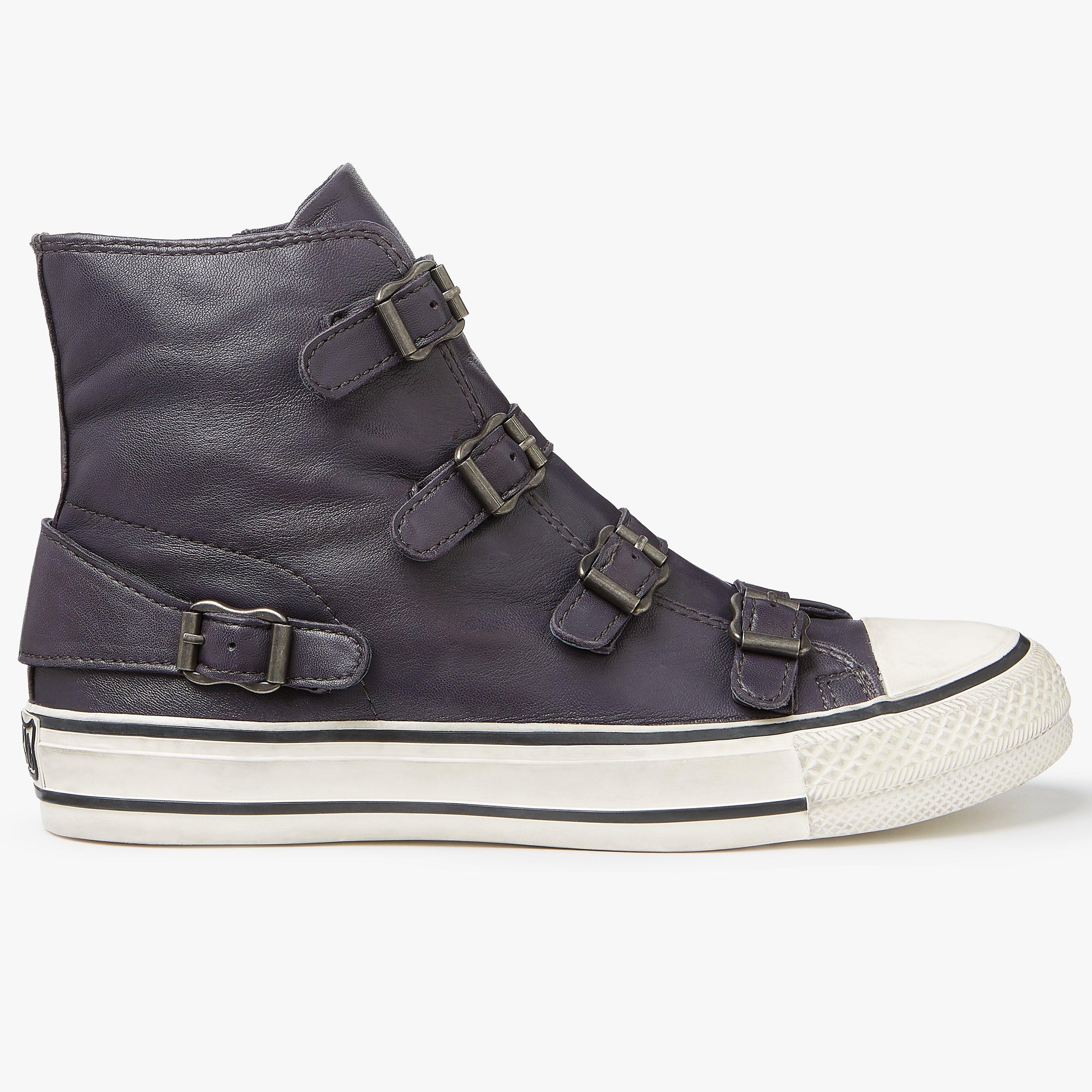 Ash Virgin High Top Buckle Trainers