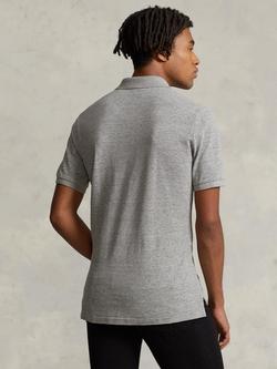 Polo Ralph Lauren Slim Fit Polo Top, Canterbury Heather - view 2, Canterbury Heather