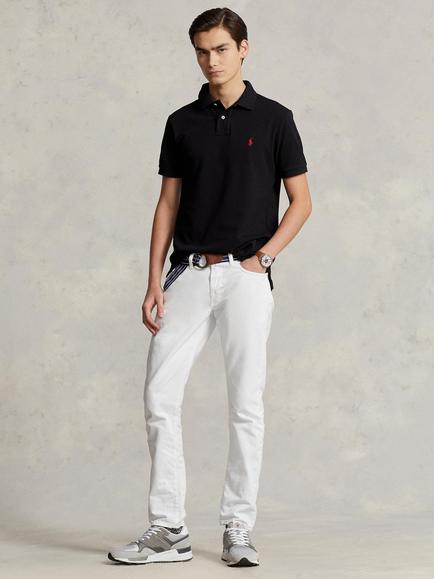 Polo Ralph Lauren Slim Polo Shirt - view 2, Polo Black