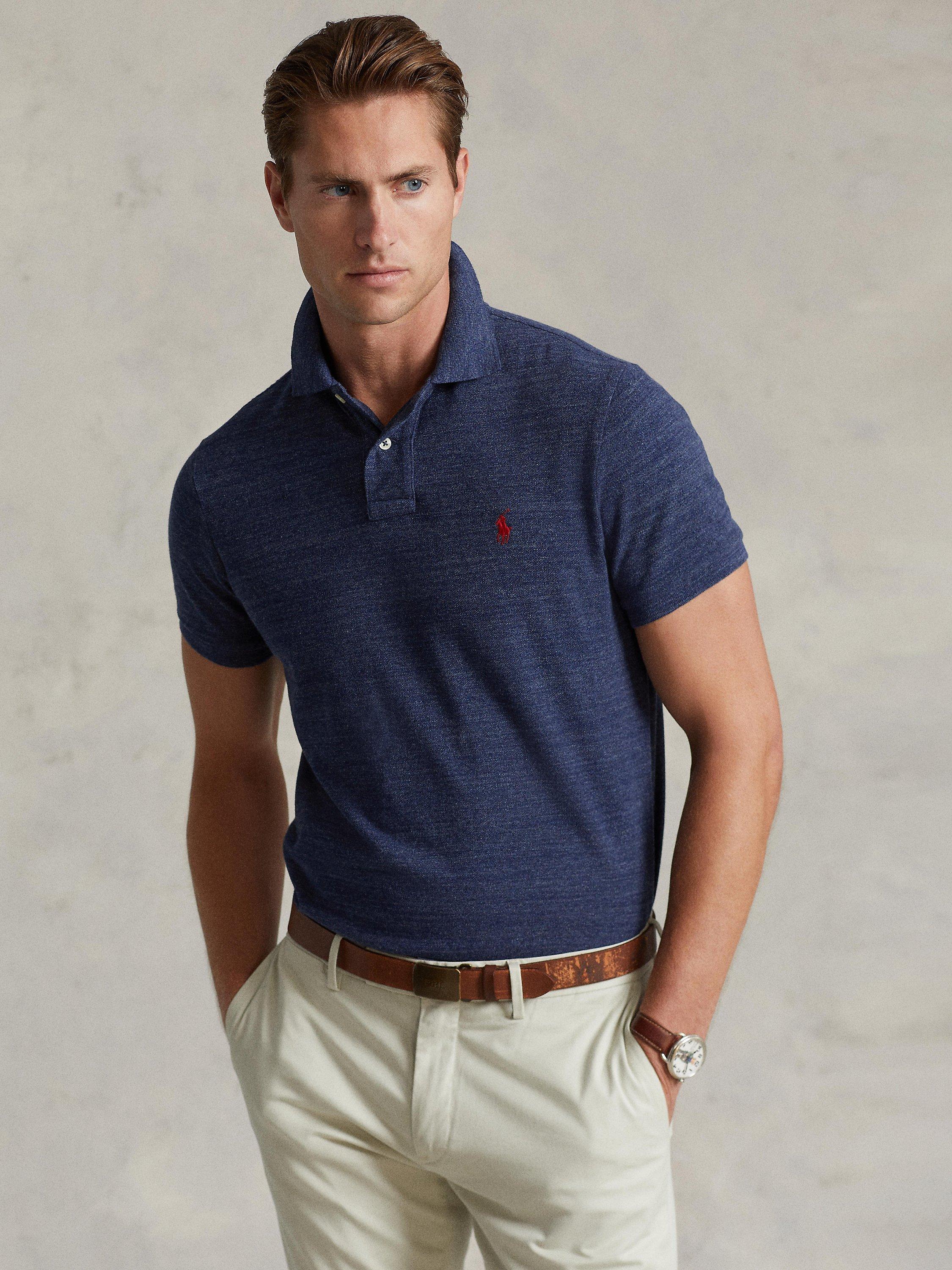 Polo ralph lauren custom fit polo best sale