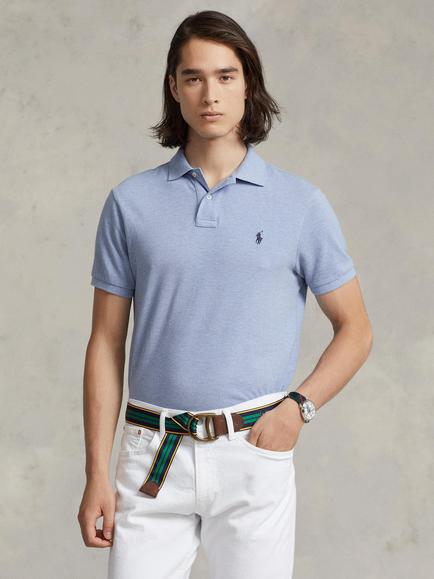 Polo Ralph Lauren Slim Polo Shirt, Jamaica Heather