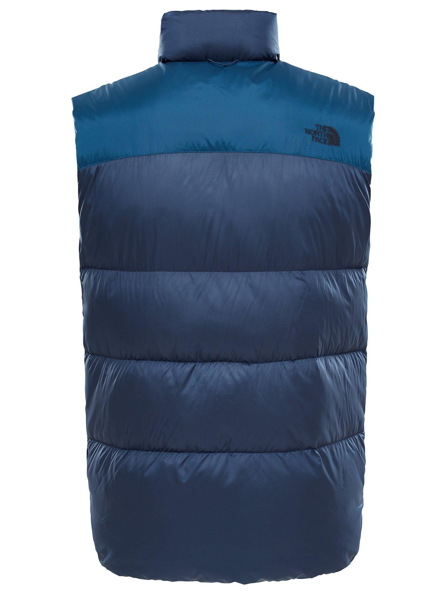 The North Face Nuptse III Zip In Down Men s Gilet Blue