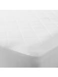 John Lewis Quilted Microfibre Mattress Protector