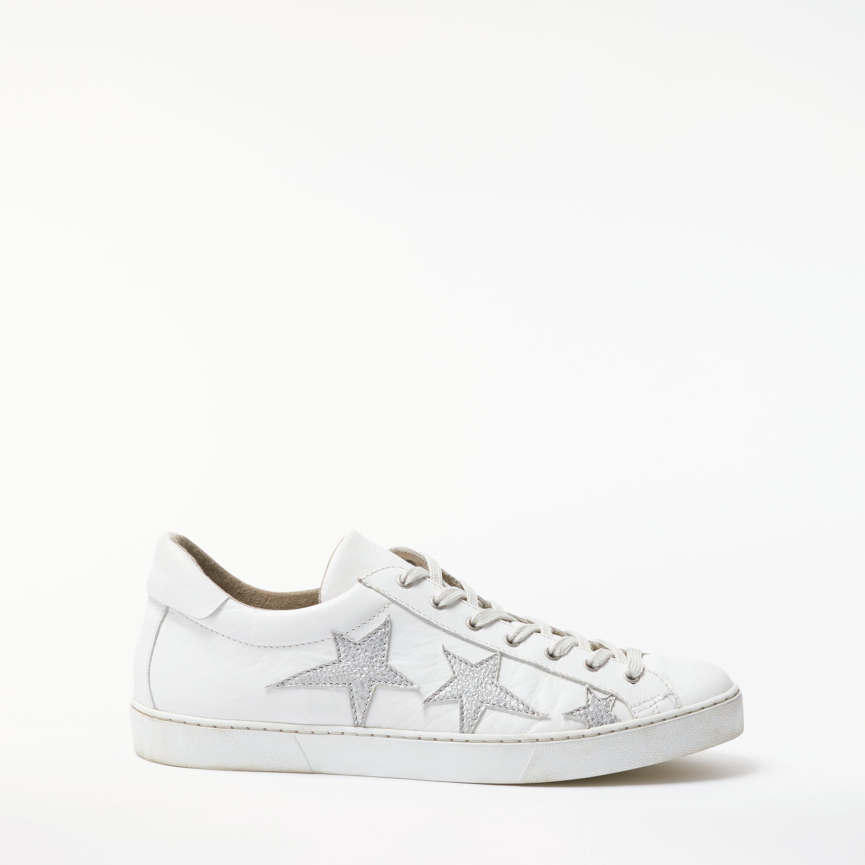 AND/OR Evita Star Lace Up Trainers