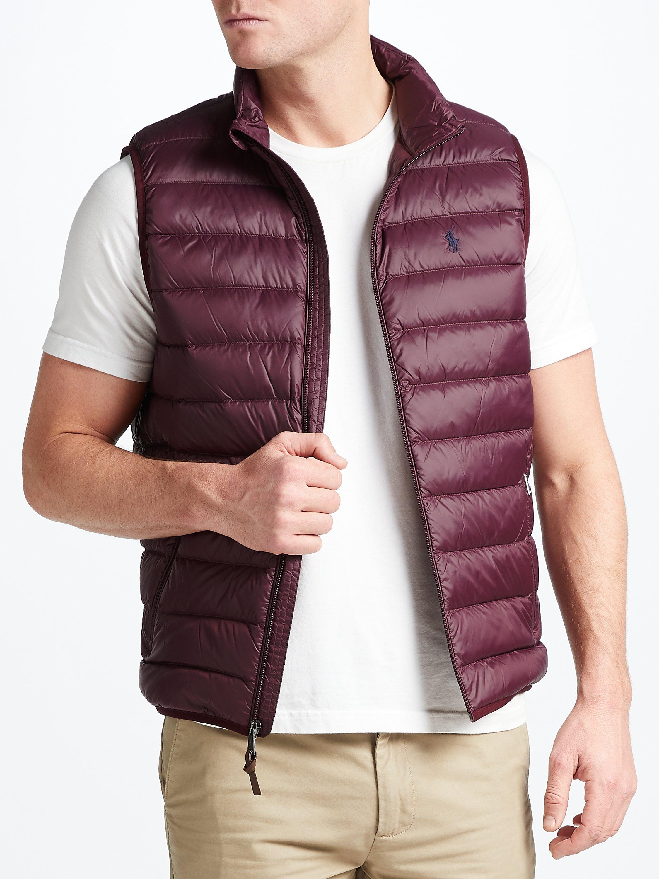 Polo ralph lauren lightweight down gilet best sale