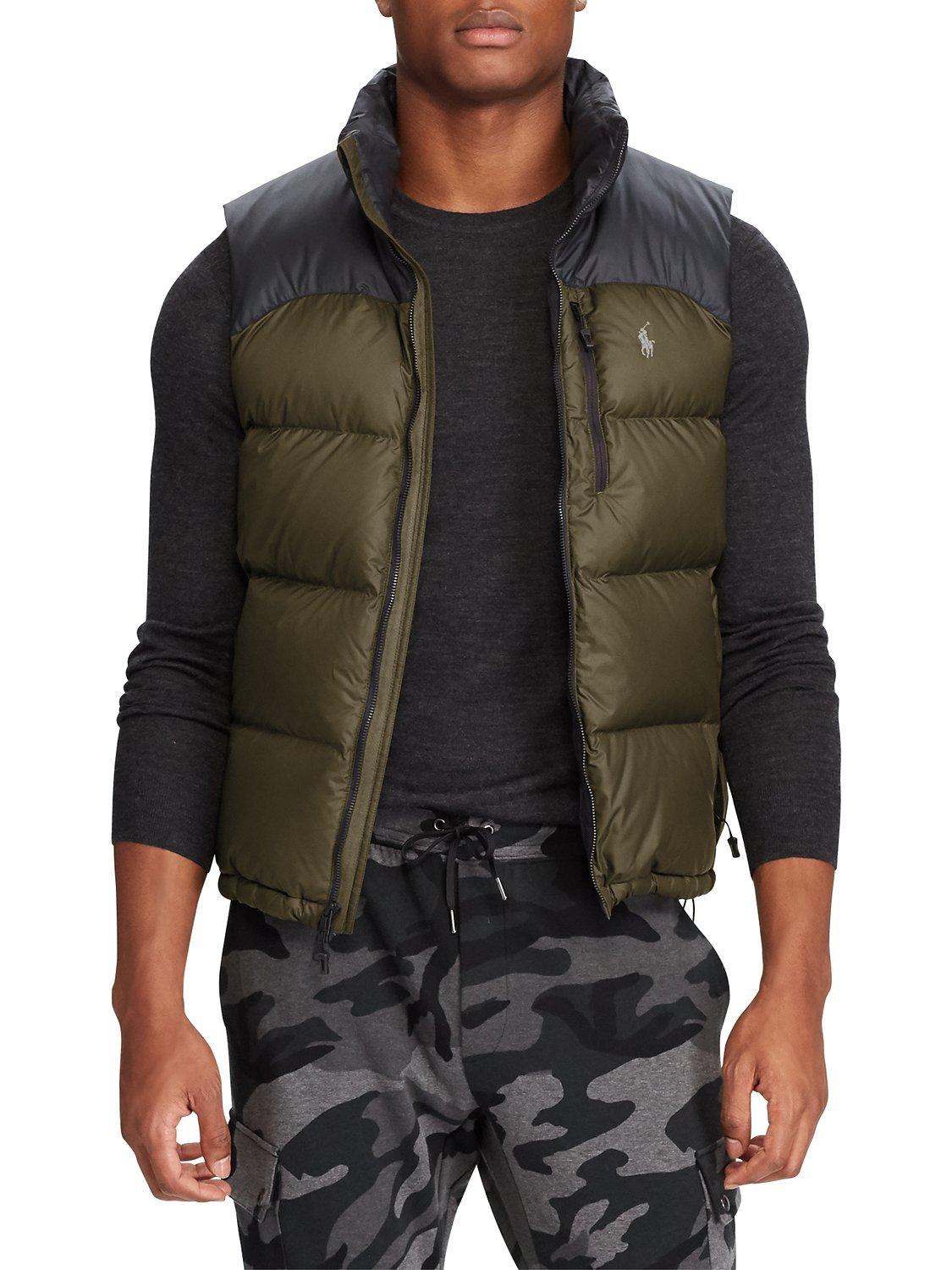 Polo Ralph Lauren El Cap Fill Gilet,Polo Black/Dark Loden