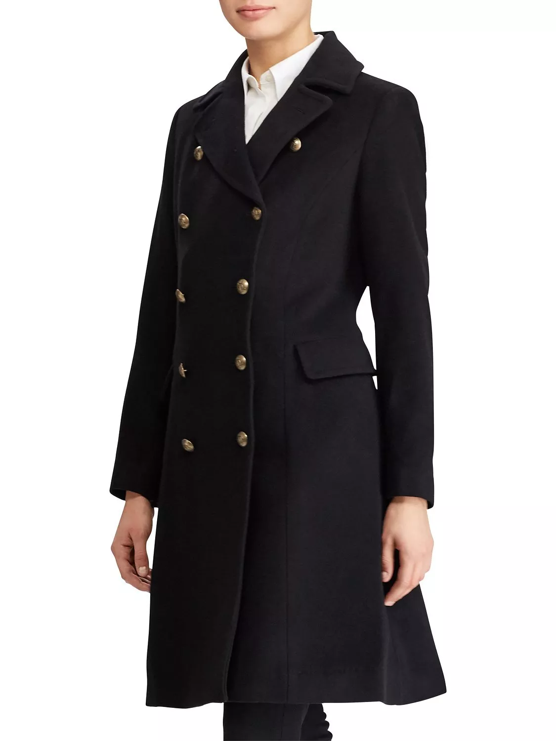 Ralph lauren military maxi coat hotsell