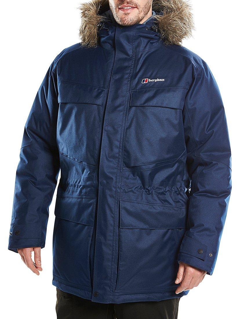 Berghaus Hudsonian Men s Waterproof Parka Jacket Blue